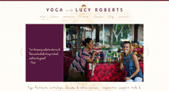 Desktop Screenshot of lucyrobertsyoga.com